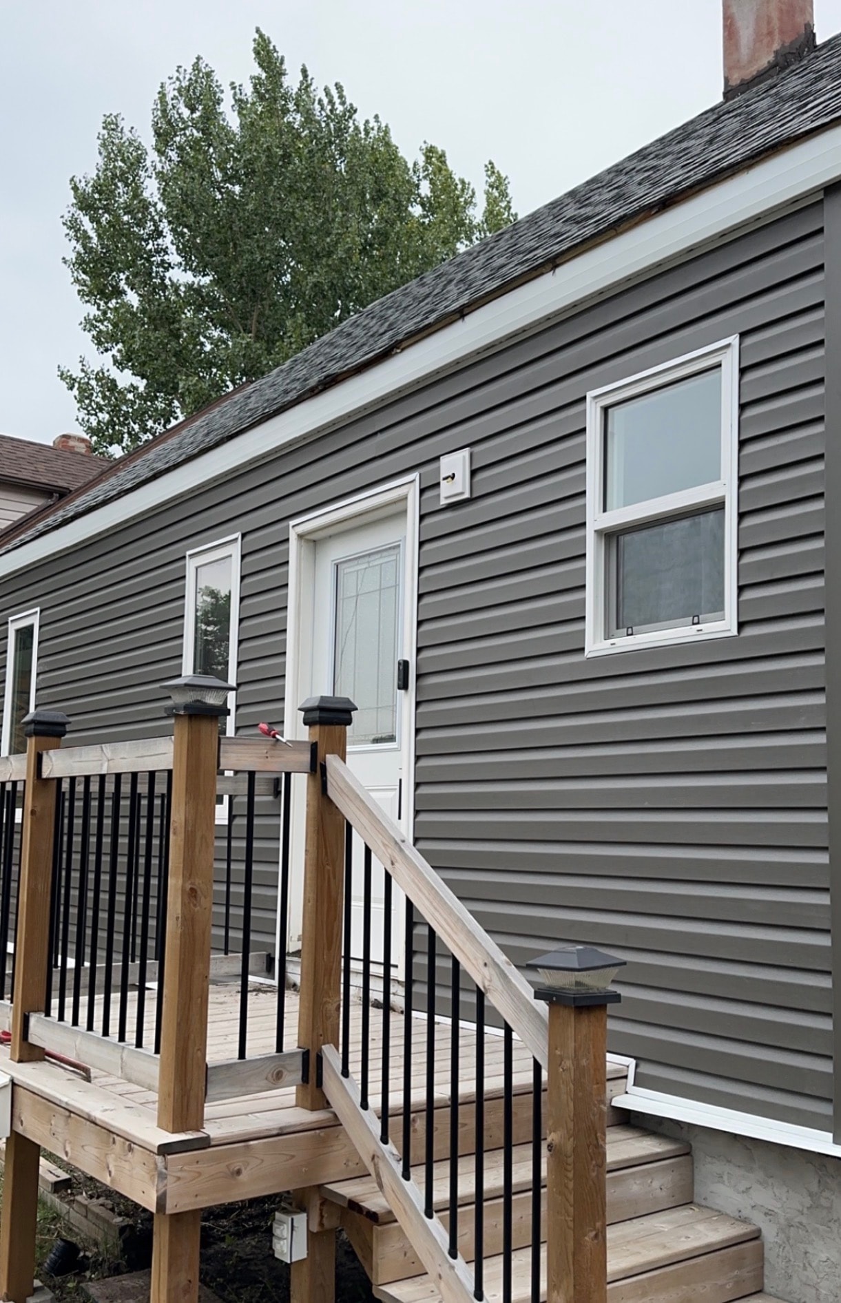 Vinyl siding installation Regina